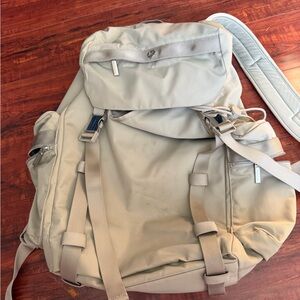 Stylish Beige Backpack for women